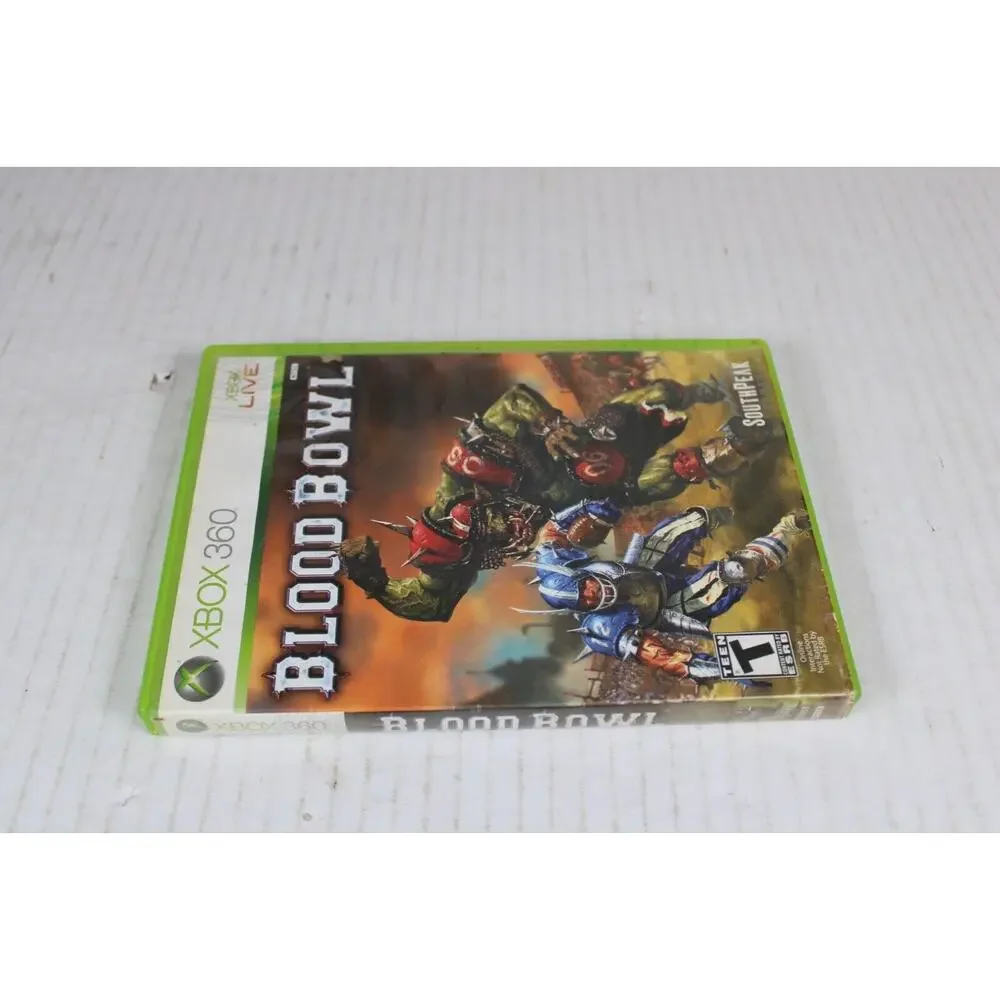 Blood Bowl (Microsoft Xbox 360, 2010) Authentic, complete, tested